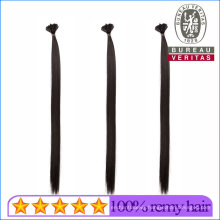 18inch Best Virgin Remy Human Hair Honey Blonde Straight Thick Hair End Flat Tip Hair Extensions